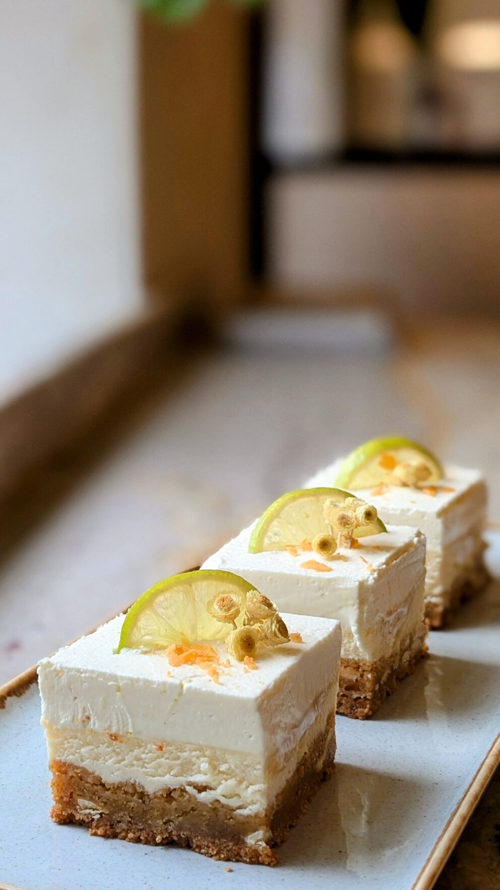 Serniko-blondie limonkowe