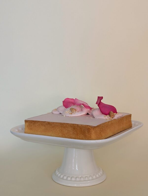 Mazurek różano-malinowy