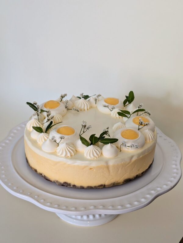 Sernik nowojorski świąteczny