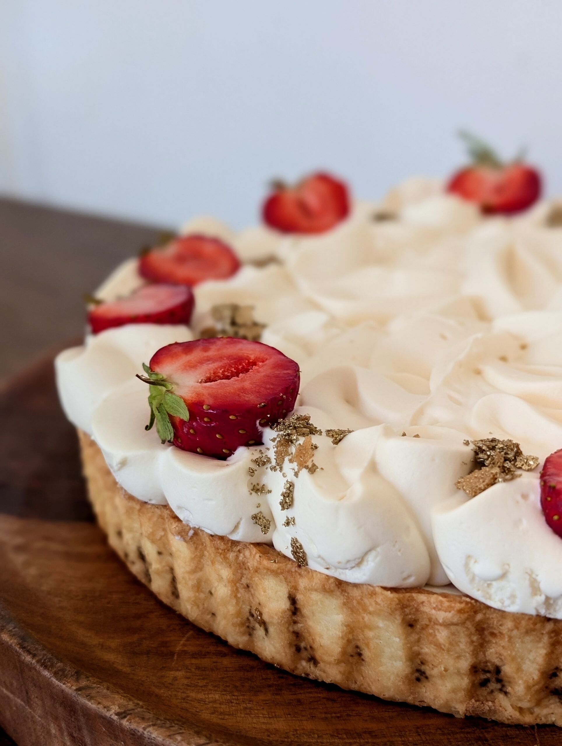 Tarta tonka z poziomką - obrazek 2